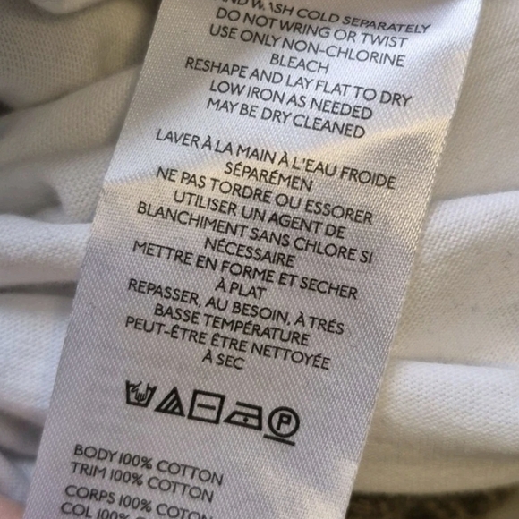 PILCRO Boxy Tee & Sweater Vest Twofer Set Tan Anthropologie Women's Size Small - Picture 14 of 14